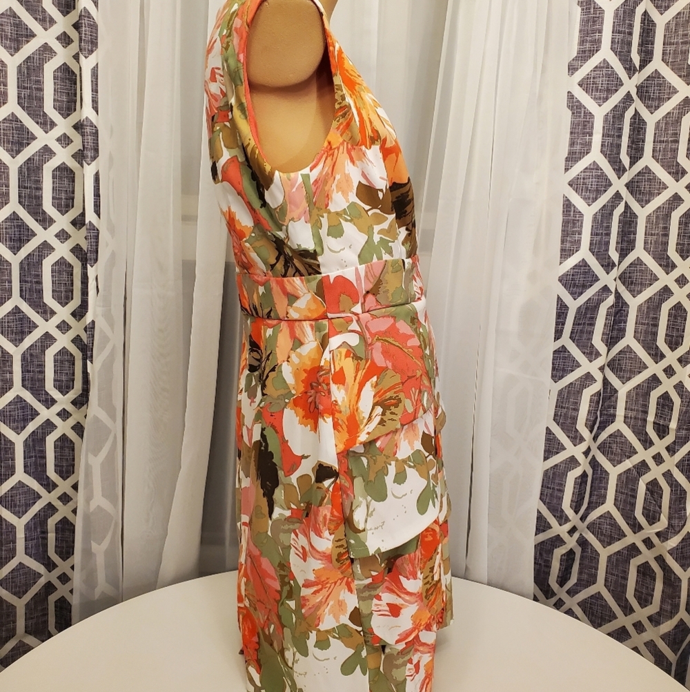 Beautiful Floral Dress Barn Dress - Picture 4 of 12